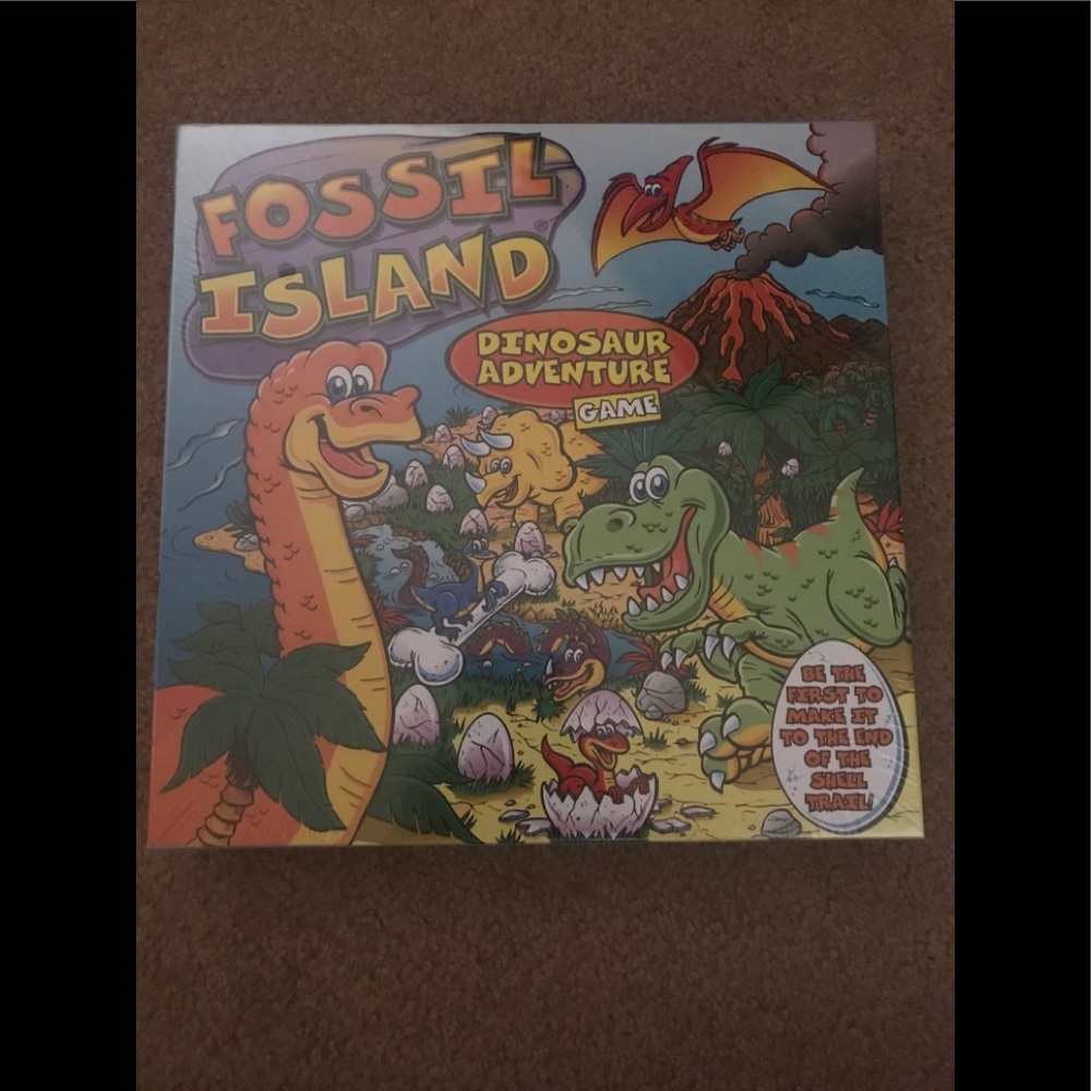 Vintage Fossil Island Dinosaur Game 1999 Sealed